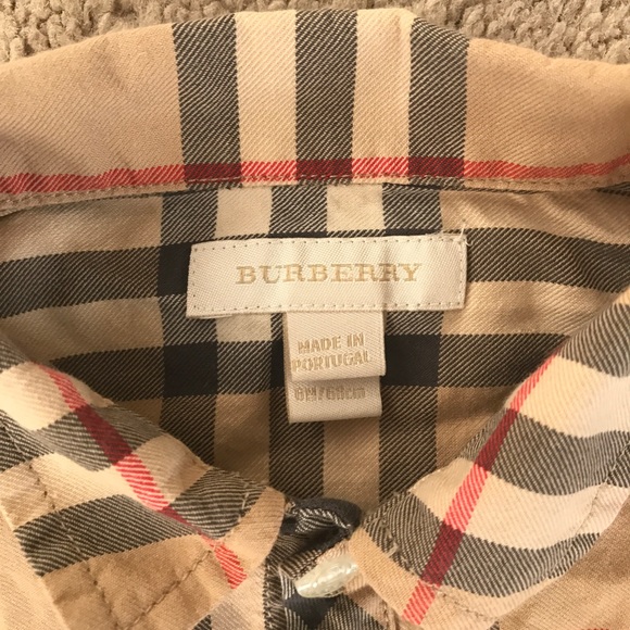 SOLD Two Burberry Button Down Shirt  💙💙 - Picture 3 of 5